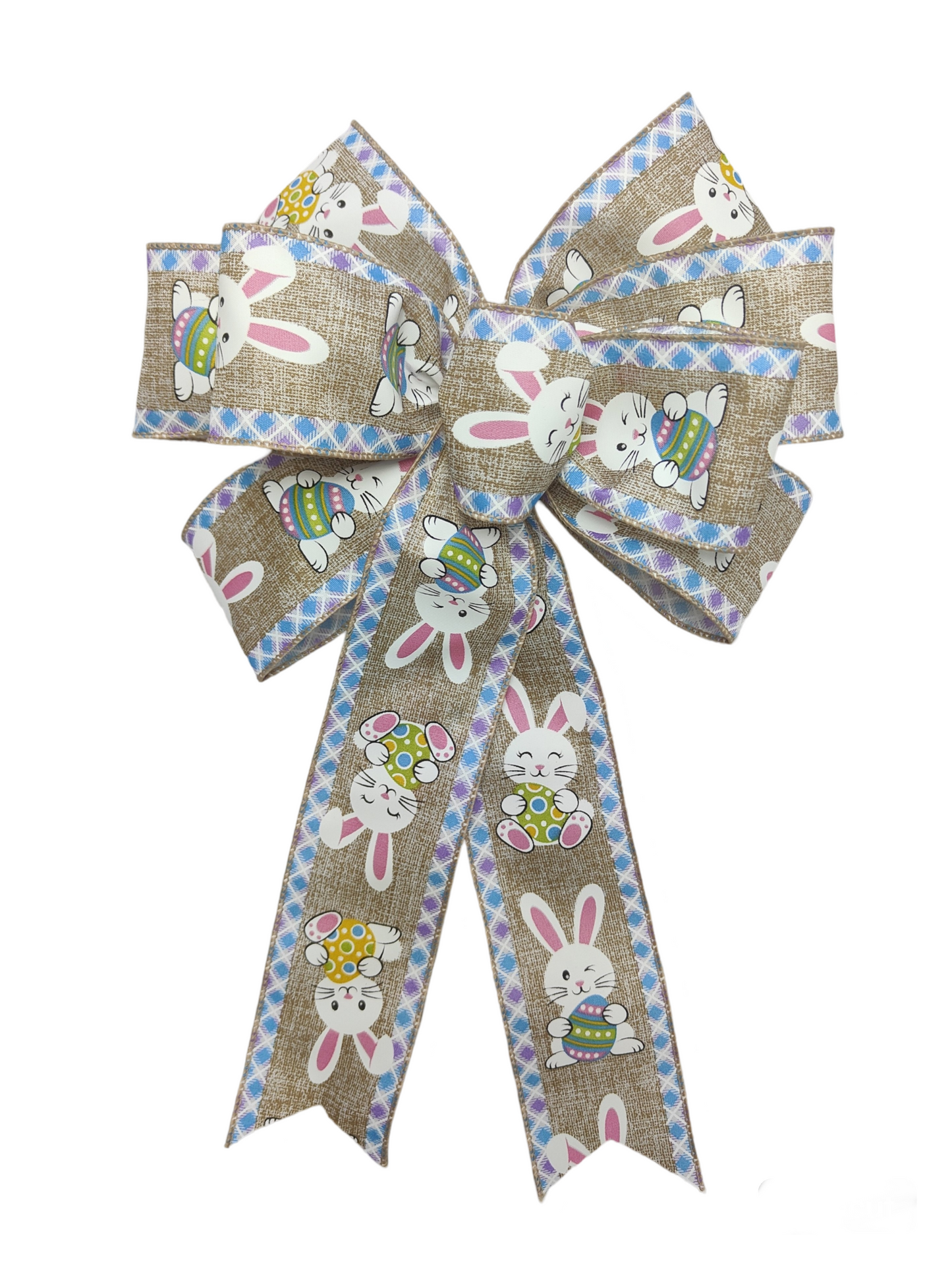 Beige Easter Egg Bunny