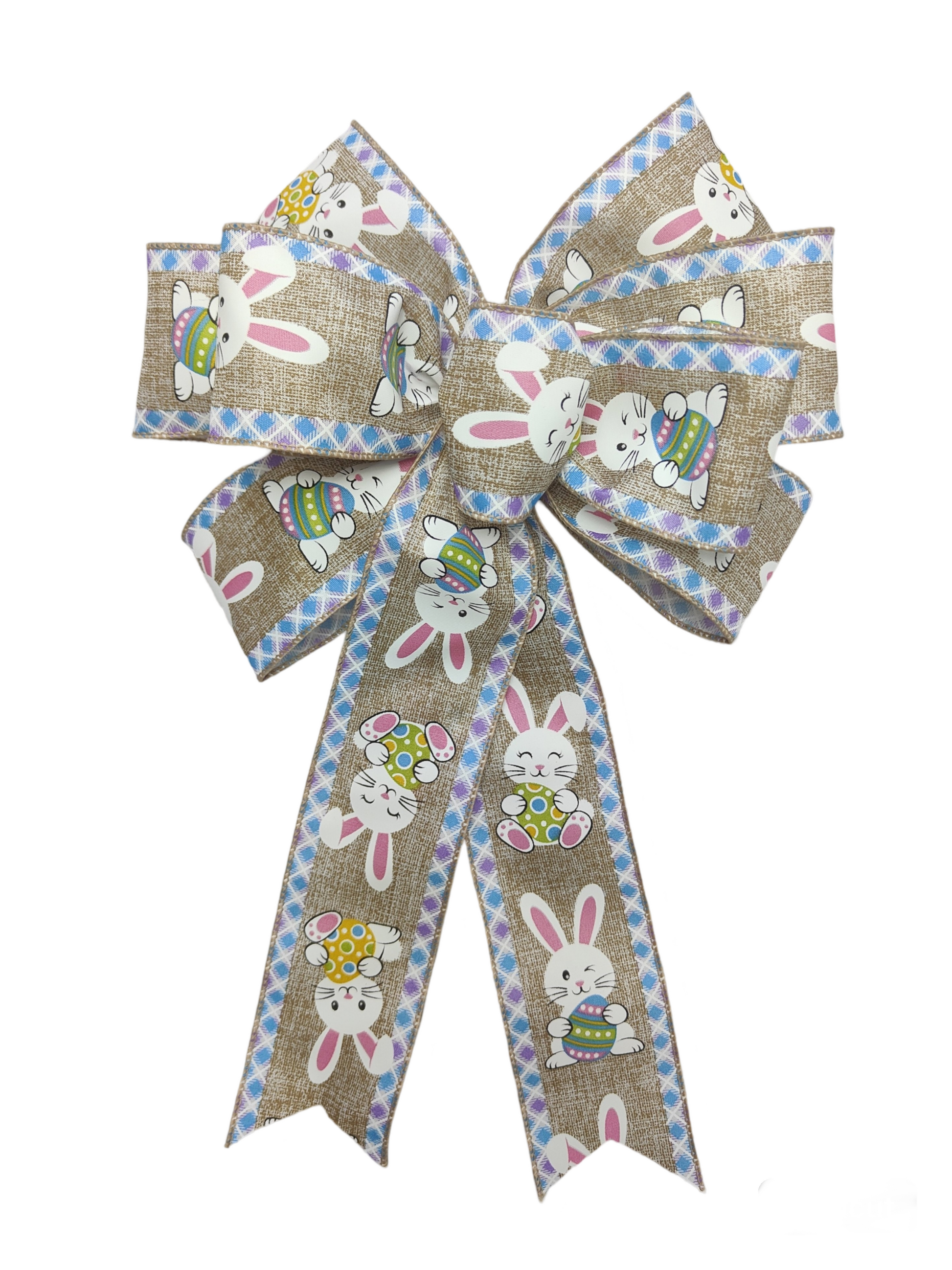 Beige Easter Egg Bunny