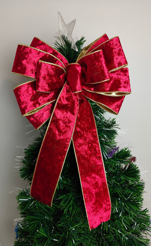 Deluxe Red Velvet Bow